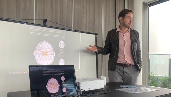 EEG scan in progress